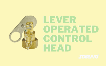 lever operated control head fm200 fire suppression