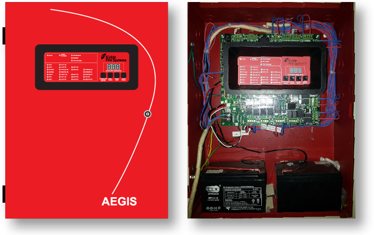 control panel suppression fm-200