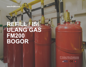 Refill / Isi Ulang Gas FM200 Bogor