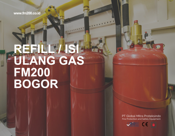 Refill / Isi Ulang Gas FM200 Bogor