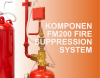 Komponen Utama Sistem FM200 Fire Suppression