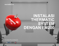 Alat Pemadam Api Thermatic Dengan FM200