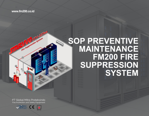 SOP Preventive Maintenance FM200 Fire Suppression System